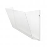 Deflecto Linking Wall File Pocket A4 Clear (Stacked vertically for increased storage) 73201 DF73201
