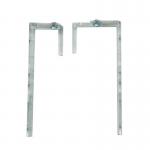 Deflecto Literature Wall File Brackets (Pack of 2) DEOPBKTYT DF76001
