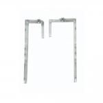 Deflecto Literature Wall File Brackets (Pack of 2) DEOPBKTYT DF76001