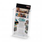 Deflecto DL Clear Flat Back Literature Holder DE76001 DF76091