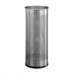 Durable UMBRELLA STAND Stainless Steel Round 28.5 litre with perforated rim