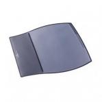 Durable Work Pad DESK MAT and Mouse Pad 44x39cm Black Pack of 5