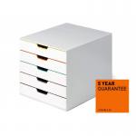 Durable VARICOLOR&reg; MIX 5 Drawer Unit Pack of 1