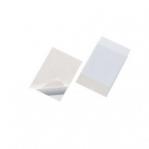 Durable POCKETFIX Self-Adhesive Label Holder Pocket 105x148mm Transparent Pack of 10