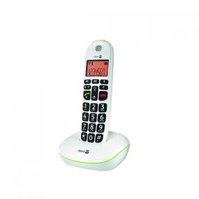 Doro DECT Cordless Telephone Big Button White PHONEEASY 100W