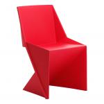 Freedom Visitor Stacking Chair Red Polypropylene