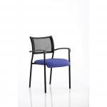 Brunswick Bespoke Colour Seat Black Frame Stevia Blue