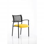 Brunswick Bespoke Colour Seat Black Frame Senna Yellow