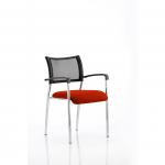 Brunswick Bespoke Colour Seat Chrome Frame Tabasco Red