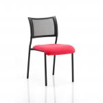 Brunswick No Arm Bespoke Colour Seat Black Frame Bergamot Cherry