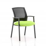 Metro Visitor Chair Bespoke Colour Seat Lime