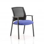 Metro Visitor Chair Bespoke Colour Seat Admiral Blue