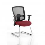 Portland Cantilever Bespoke Colour Seat Ginseng Chilli