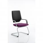 Xenon Visitor White Shell Bespoke Colour Seat Tansy Purple