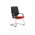 Xenon Visitor Black Shell Bespoke Colour Seat Tabasco Red