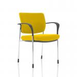 Brunswick Deluxe Chrome Frame Bespoke Colour Back And Seat Senna Yellow With Arms