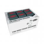Show-me Mini Foam Whiteboard Eraser (Pack of 100) MFE100 EG60091