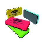 Show-me Magnetic Whiteboard Eraser Assorted (Pack of 4) MWE4 EG60379