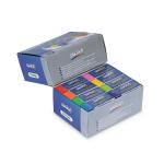 Swash Coloured Plastic Erasers Assorted (Pack of 32) TPR32A EG60419