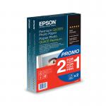 Epson Premium Glossy Photo Paper 100x150mm 2-for-1 (Pack of 40 + 40 Free) C13S042167 EP38854