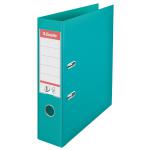 Esselte 75mm Lever Arch File Polypropylene A4 Turquoise (Pack of 10) 811550 ES06581