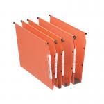 Esselte Orgarex 15mm Lateral File V-Bottom A4 Orange (Pack of 25) 21627 ES21627