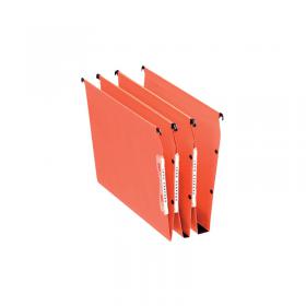 Esselte Orgarex 50mm Lateral File A4 Orange (Pack of 25) 21630