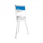 Initiative Retractable Flipchart Easel With Drywipe Surface and Pen Tray