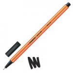 Point 88 Pen Fineliner 0.4 Bk Pack of 10