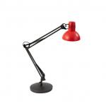 Alba Architect Desk Lamp Coral Red ARCHICOLOR R1 UK 10982AL