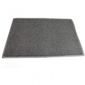 Doortex Twistermat Dirt Trapping Mat for Outdoor Use Vinyl 60 x 90cm Grey FC46090TWISG 11266FL
