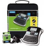 Dymo LabelManager 210D Kitcase Desktop Label Printer QWERTY Keyboard Black/Silver 11470NR