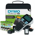 Dymo LabelManager 420P Kitcase Handheld Label Printer ABC Keyboard Black/Silver 11484NR