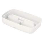 Leitz MyBox WOW Organiser Tray with Handle Small White 53230001 11830AC