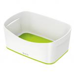 Leitz MyBox WOW Storage Tray White/Green 52574054 11907AC