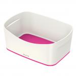 Leitz MyBox WOW Storage Tray White/Pink 52574023 11928AC