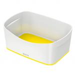 Leitz MyBox WOW Storage Tray White/Yellow 52574016 11942AC