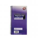 ValueX Things To Do Today Book 153x280mm 115 Sheets (Pack 5) 13332PK