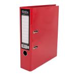 Pukka Brights Lever Arch File Laminated Paper on Board A4 70mm Spine Width Red (Pack 10) 13710PK