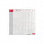 Sasco Week Planner Acrylic Desktop 300 x 300mm 2410178 16902AC