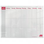 Sasco Week Planner Acrylic Desktop 600 x 450mm 2410180 16916AC