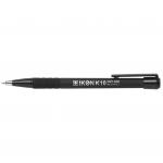 ValueX Retractable Ballpoint Pen Soft Grip 1.0mm Tip 0.7mm Line Black (Pack 12) 17966HA