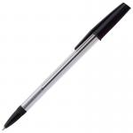 ValueX White Box Ballpoint Pen 1.0mm Tip 0.7mm Line Black (Pack 50) 18834HA
