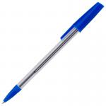 ValueX White Box Ballpoint Pen 1.0mm Tip 0.7mm Line Blue (Pack 50) 18848HA