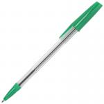 ValueX White Box Ballpoint Pen 1.0mm Tip 0.7mm Line Green (Pack 50) 18855HA