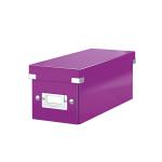 Leitz Click & Store CD Storage Box Purple 60410062 22796ES