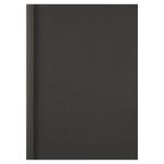 GBC Thermal Binding Cover A4 1.5mm Clear PVC Front Black Leathergrain Back (Pack 100) 24441AC