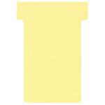 Nobo T-Cards A50 Size 2 Yellow (Pack 100) 329 38904 26121AC