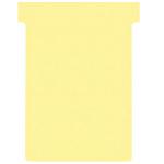 Nobo T-Cards A80 Size 3 Yellow (Pack 100) 32938915 26163AC