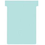 Nobo T-Cards A80 Size 3 Light Blue (Pack 100) 32938919 26184AC